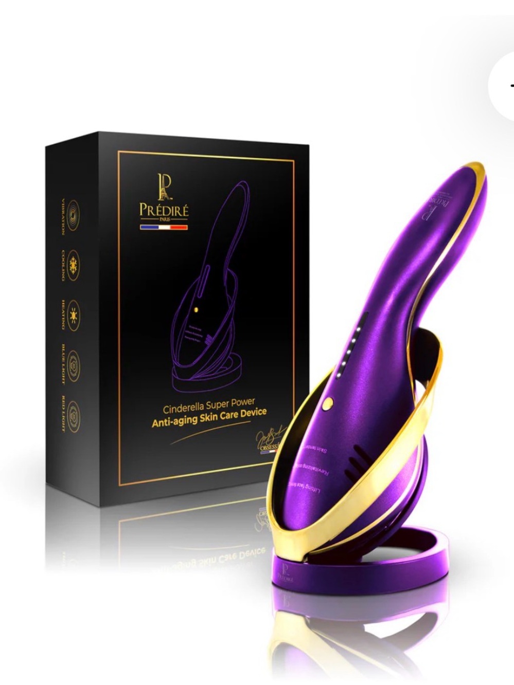 Prdir Purple & Gold Anti-Aging Skin Care Device